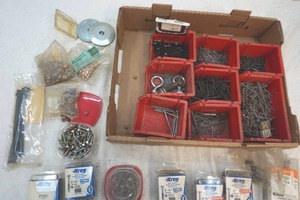 lot 174 image: screws and nails