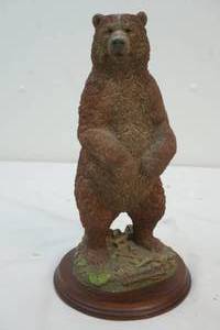 lot 268 image: bear statue
