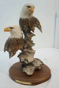 lot 269 image: Double Vision Eagle Statue