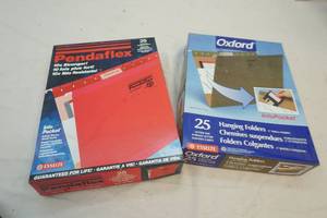 lot 309 image: Pendaflex and Oxford files