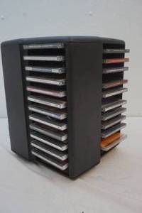 lot 328 image: CDs and CD stand