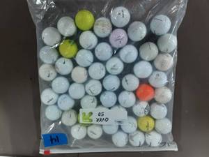Bag Of 50 Used Golf Balls