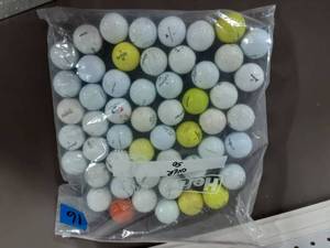 Bag Of 50 Used Golf Balls