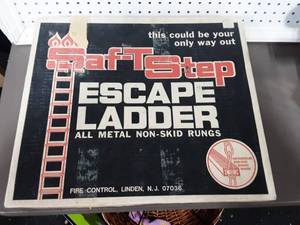 15 Ft. Safety Step Metal Escape Ladder