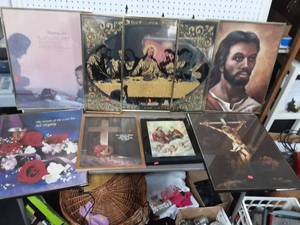 Lot Of Framed Religious Pictures