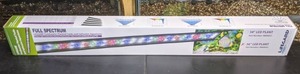 lot 203 image: NEW Lifegard 36 Full Spectrum LED Lighting for Freshwater Planted Tanks and Saltwater Aquariums