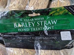 lot 355 image: Clear Water Barley Straw Pond Treatment - 8 Bags