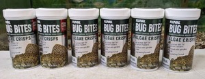 lot 361 image: 6 NEW Jars of Fluval Bug Bites Algae Crisps, 3.52 oz.