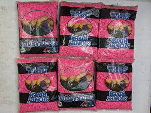 lot 328 image: Bates Spectrastone Premium Aquarium Pink Gravel -  6 bags