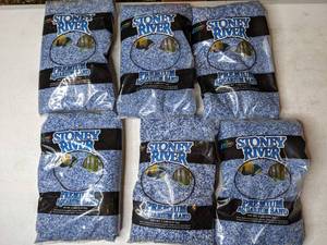 lot 301 image: (6) 5-Pound Bags of Estes Stoney River Premium Aquarium Sand (Caribbean Beach)
