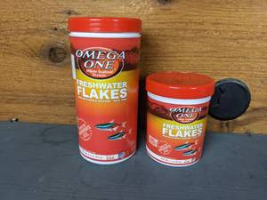 lot 423 image: New Set of (2) Omega One Freshwater Flakes