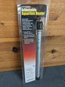 lot 781 image: NEW Lifegard Adjustable Aquarium Heater 250 Watt for up to 110 Gallon Aquariums