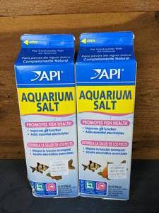 lot 72 image: NEW (2) API Aquarium Salt, 33 oz.