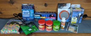 lot 31 image: NEW Aquarium Starter Breeding & Care Kit ICH-X, Aquatop, Marineland, Fluval, & More