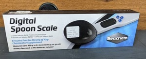 lot 43 image: NEW Seachem Digital Spoon Scale