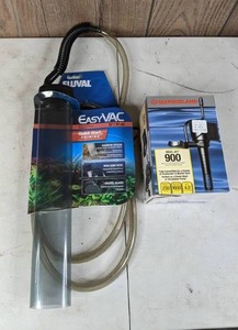 lot 384 image: NEW Marineland Maxi Jet 900 Multi-Use Water Pump and Power Head & Fluval EasyVac 15 Gravel Cleaner