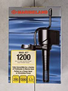 lot 375 image: NEW Marineland Maxi Jet 1200 Multi-Use Water Pump and Power Head
