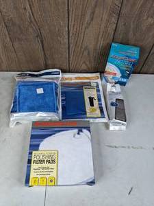lot 268 image: NEW Aquarium Filter Pads and Cartridges (MarineLand, Marina, and AquaClear)