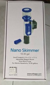 lot 156 image: NEW Eshopps Nano Skimmer 10-35 Gallon Item 18250
