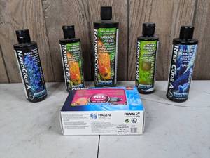lot 534 image: NEW Brightwell Aquatics Aquarium Supplements