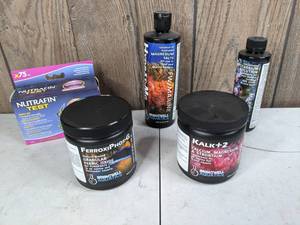 lot 537 image: NEW Brightwell Aquatics Aquarium Supplements