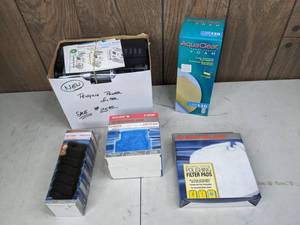 lot 476 image: New Aquarium Supplies AquaClear Filter Insert Foam, Marineland Penguin Power Filter Cartridge, Penguin Power Filter, & More