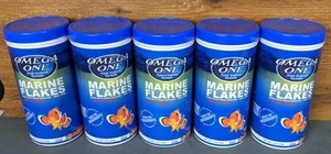 lot 638 image: NEW 5 Containers of Omega One Marine Flakes with Garlic
