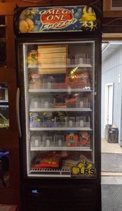 lot 6 image: Minus Forty Glass Door Freezer Merchandiser 22-USGF-1X-OM