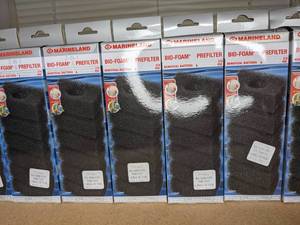 lot 1109 image: Set of (13) NEW Marineland 2-In-1 Bio-Foam and Prefilter for Biological and Mechanical