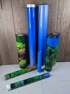 lot 1035 image: Assortment of Tank Backgrounds