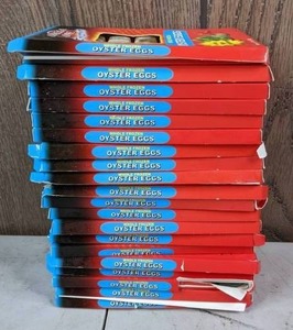 lot 1068 image: 20 NEW Packages of Omega One Whole Frozen Oyster Eggs, 1.75 oz. Pkg.