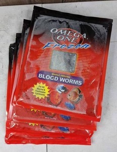 lot 1086 image: NEW Set of (4) Omega One Frozen Blood Worms