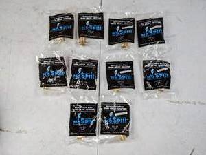 lot 1026 image: Lot of 10 NEW No Spill Aquarium Maintenance System Replacement Part 69-HD Brass Adaptor