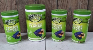 lot 922 image: Set of 4 Omega One Veggie Kelp Flakes, Assorted Sizes