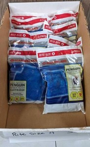 lot 911 image: Set of 8 Marineland Bio-Wheel Penguin Rite-Size A Filter Cartridge (3 Pack)