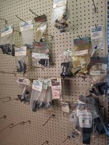 lot 1146 image: NEW Marineland Aquarium Parts Mid-Level Strainer, PR1410 Hose Retainer Bands, PR07973 Impeller Housing, & More