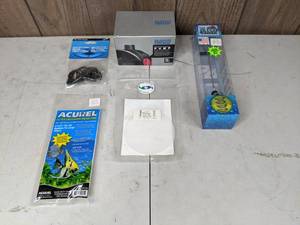 lot 1192 image: NEW Items The Pleco Feeder, Acurel Filter Lifeguard Media Bag, Aquatic Micro Fittings, Hydor Centrifugal Pump and More