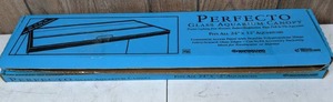 lot 1237 image: Pair of 2 NEW Perfecto Glass Aquarium Canopy 24 x 12
