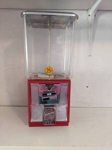 lot 1305 image: Northwestern CandyGumball Machine with 2 Keys