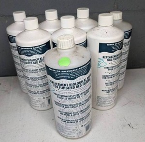 lot 1416 image: Set of (8) NEW Lifegard Aquatics Filter Media, 3-Pound Bottles