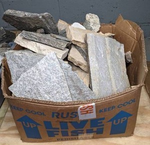 lot 1320 image: Decorative Yard Rocks