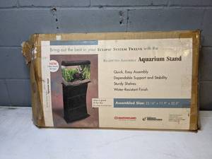 lot 1411 image: Marineland Aquarium Stand