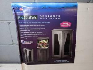 lot 1406 image: Coralife BioCube Stand for 29 & 32 Gallon Aquariums