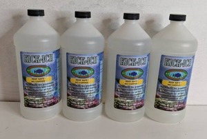 lot 1435 image: Set of (4) NEW Kick-ich - Treatment for Elimination of Ich - 32OZ