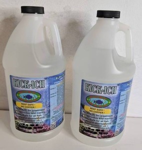 lot 1437 image: Set of (2) NEW Kick-ich - Treatment for Elimination of Ich - 64OZ