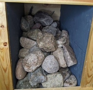 lot 1498 image: An Array of Large Rocks and Stones