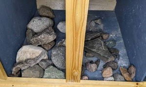 lot 1500 image: Several Stones and Some Rocks, Various Sizes, Shapes and Colors