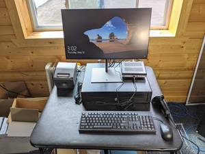 lot 2 image: Like NEW Computer Technologies and Comp-Ware Systems Point of Sale Unit and Licenses