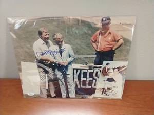 Signed 11x14 Phil Rizzuto Photo - WCOA