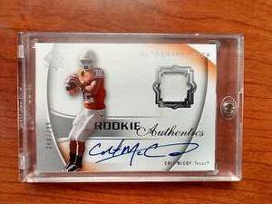 Colt McCoy Rookie Patch Auto Card - #d 260299